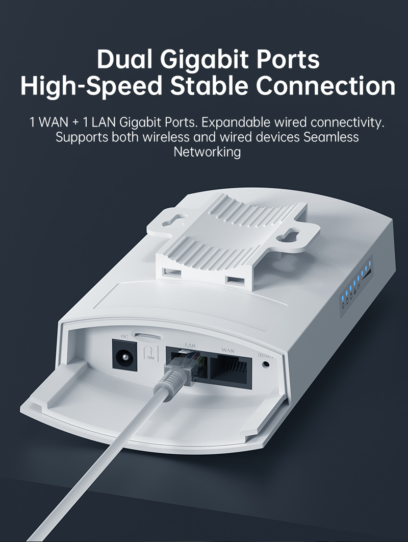 Plery WIFI 5 1200Mbps Draadloz - 5G Cpe Router Outdoor recensie en prijs