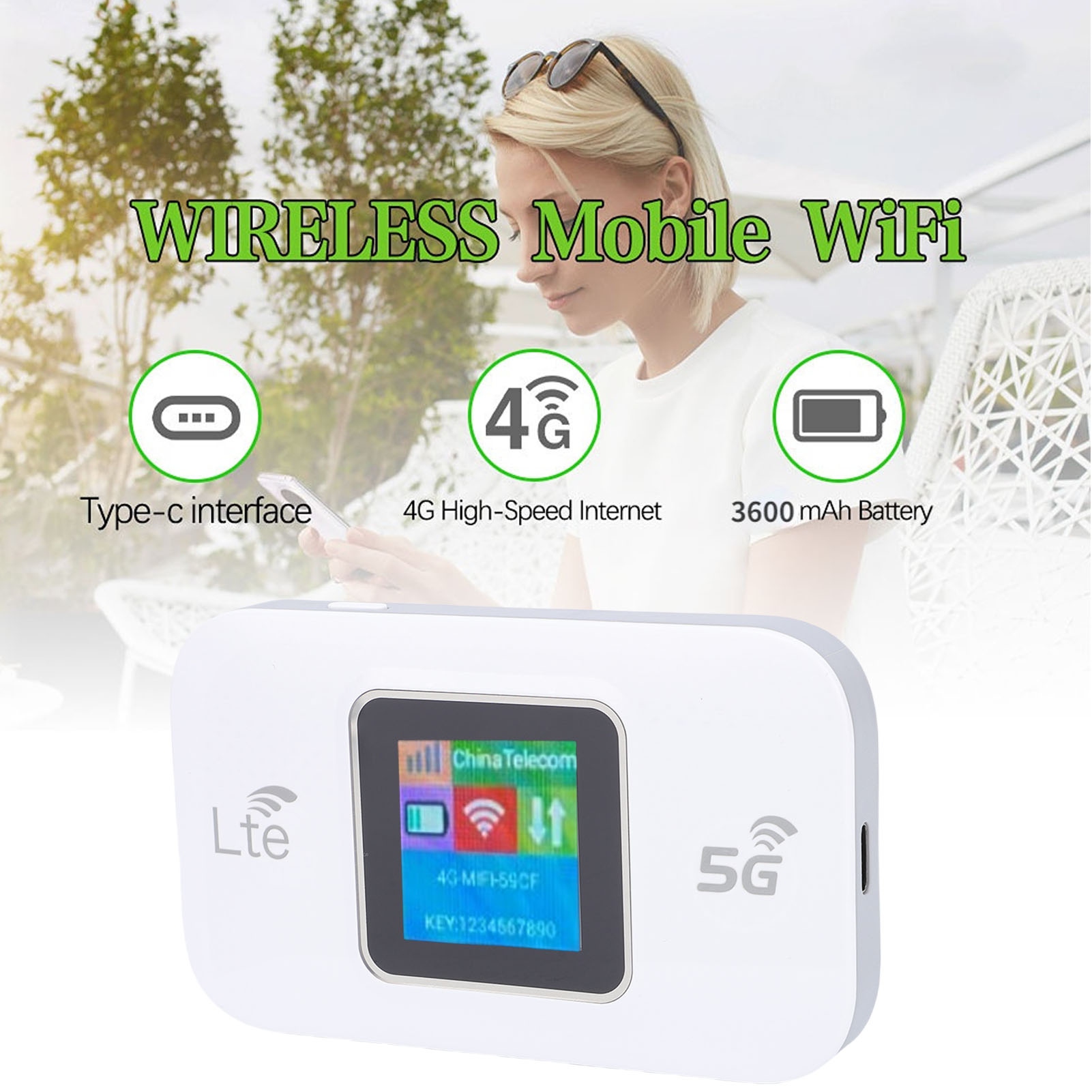 Draagbare WiFi Hotspot-apparaa - 5G Cpe Router Outdoor recensie en prijs
