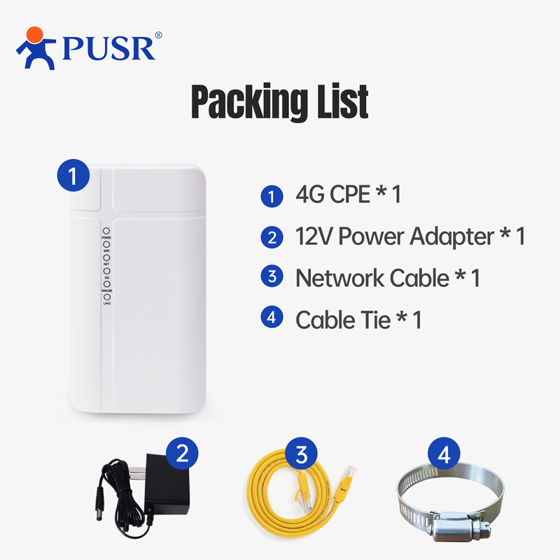 PUSR Outdoor 4G LTE Router CPE - 4G Lte Router Outdoor Waterproof recensie en prijs