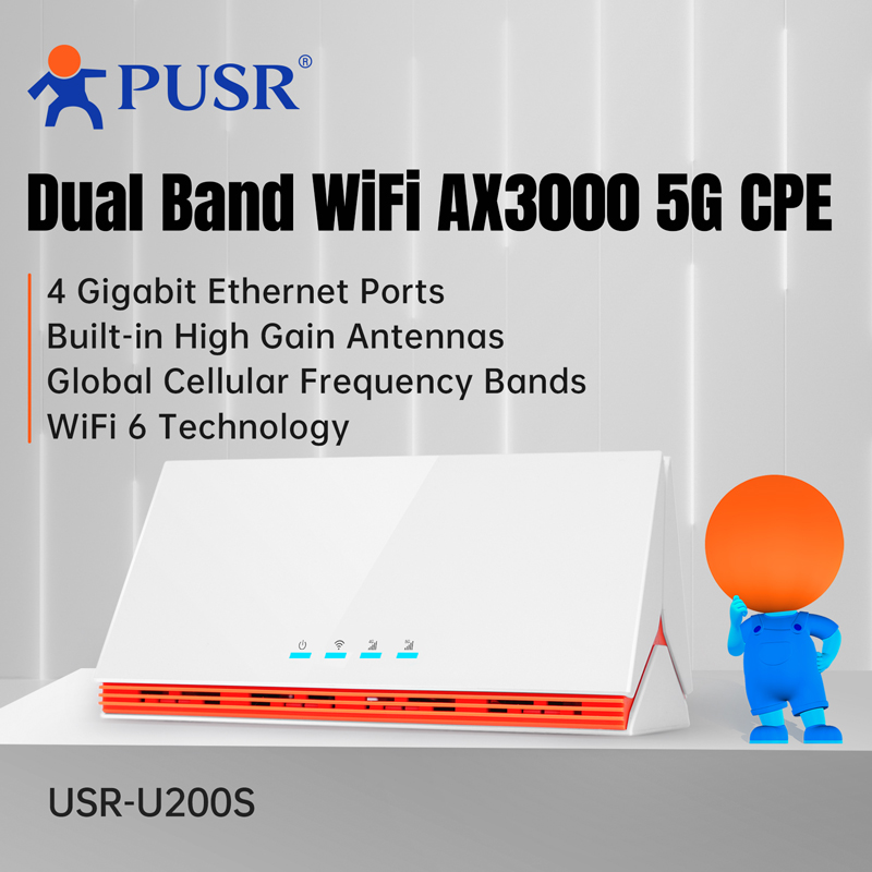 PUSR Global 4G/5G Dual Band Wi - 4G Router Sim Card Slot Gigabit recensie en prijs