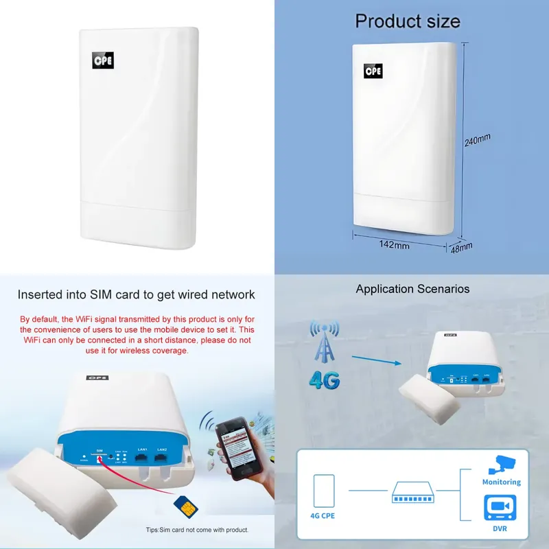 Hete Aanbieding Hoge Kwaliteit - Outdoor Cpe 4G Directional Antenna recensie en prijs