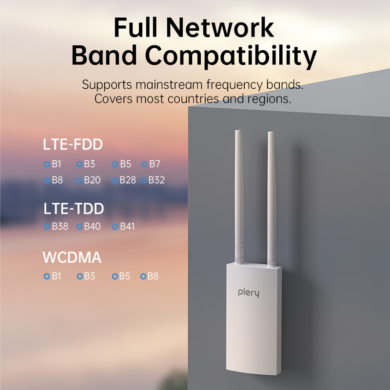 PLERY WIFI5 1200Mbps LTE Route - 4G Router With Poe Wan recensie en prijs