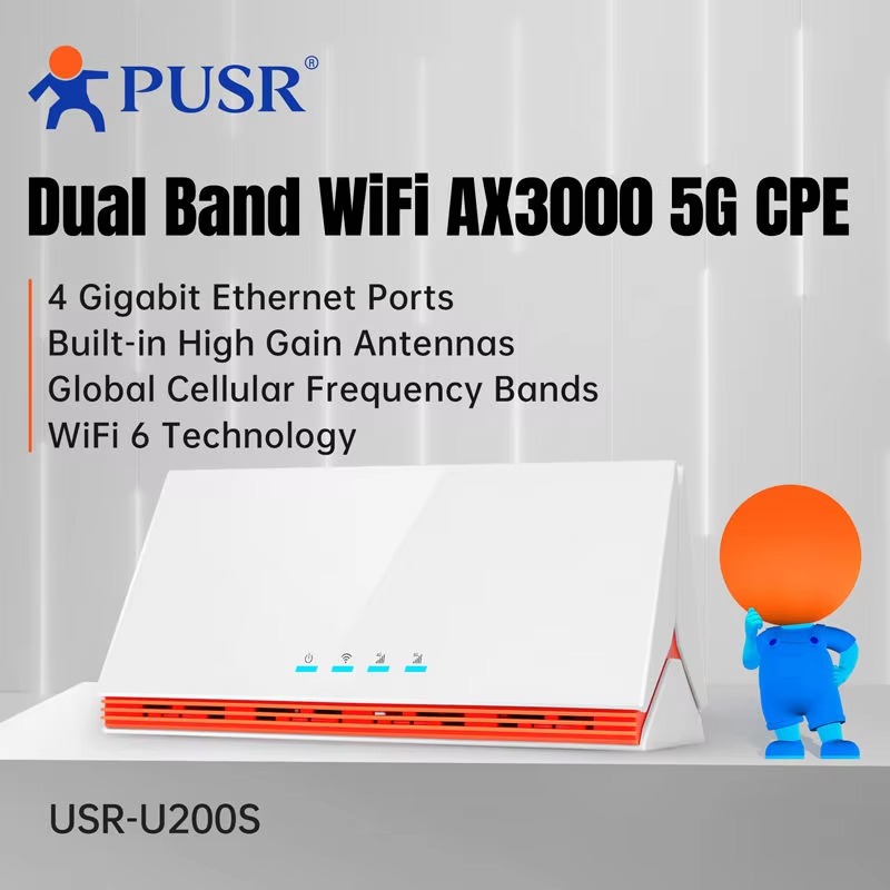 Globale 4G/5G WiFi6 AX3000 CPE - 4G Router Sim Card Slot Gigabit recensie en prijs