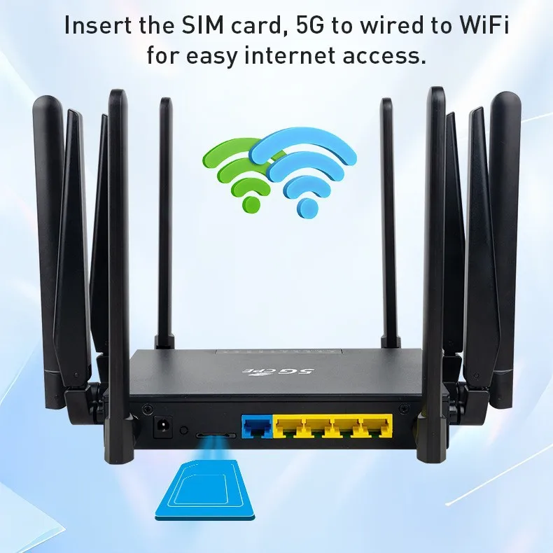 Voor de NR180 Eurasische versi - 4G Router Sim Card Slot Gigabit recensie en prijs