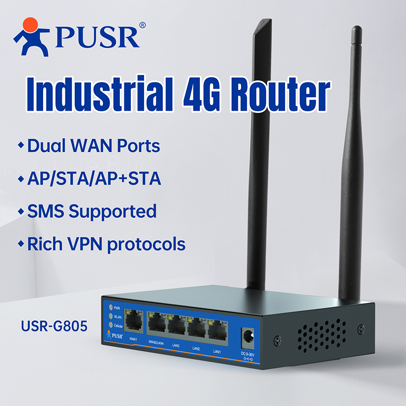 PUSR 4G LTE industriële router - 4G Router Dual Sim Failover recensie en prijs